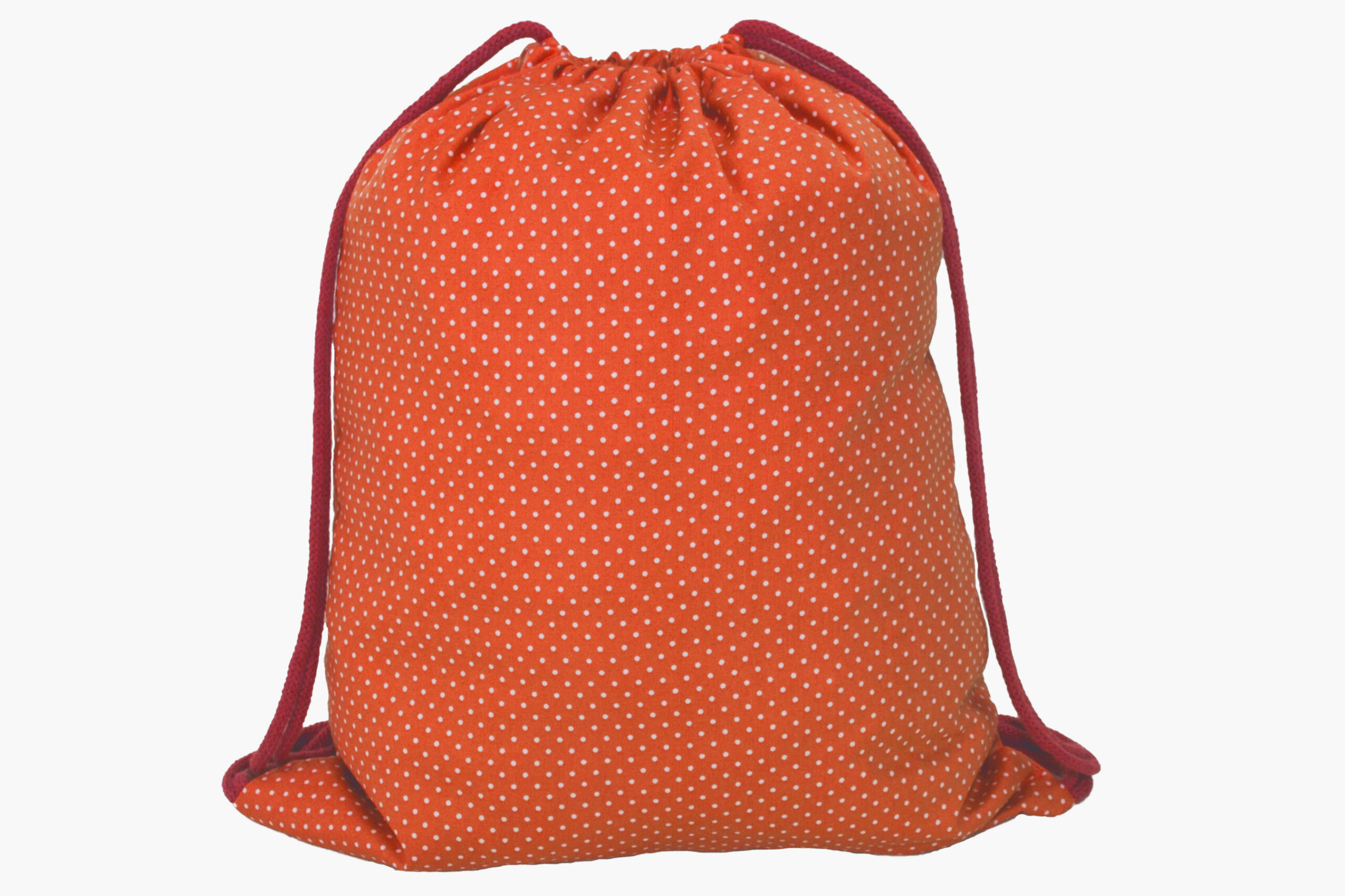 Zugbeutel Punkte orange