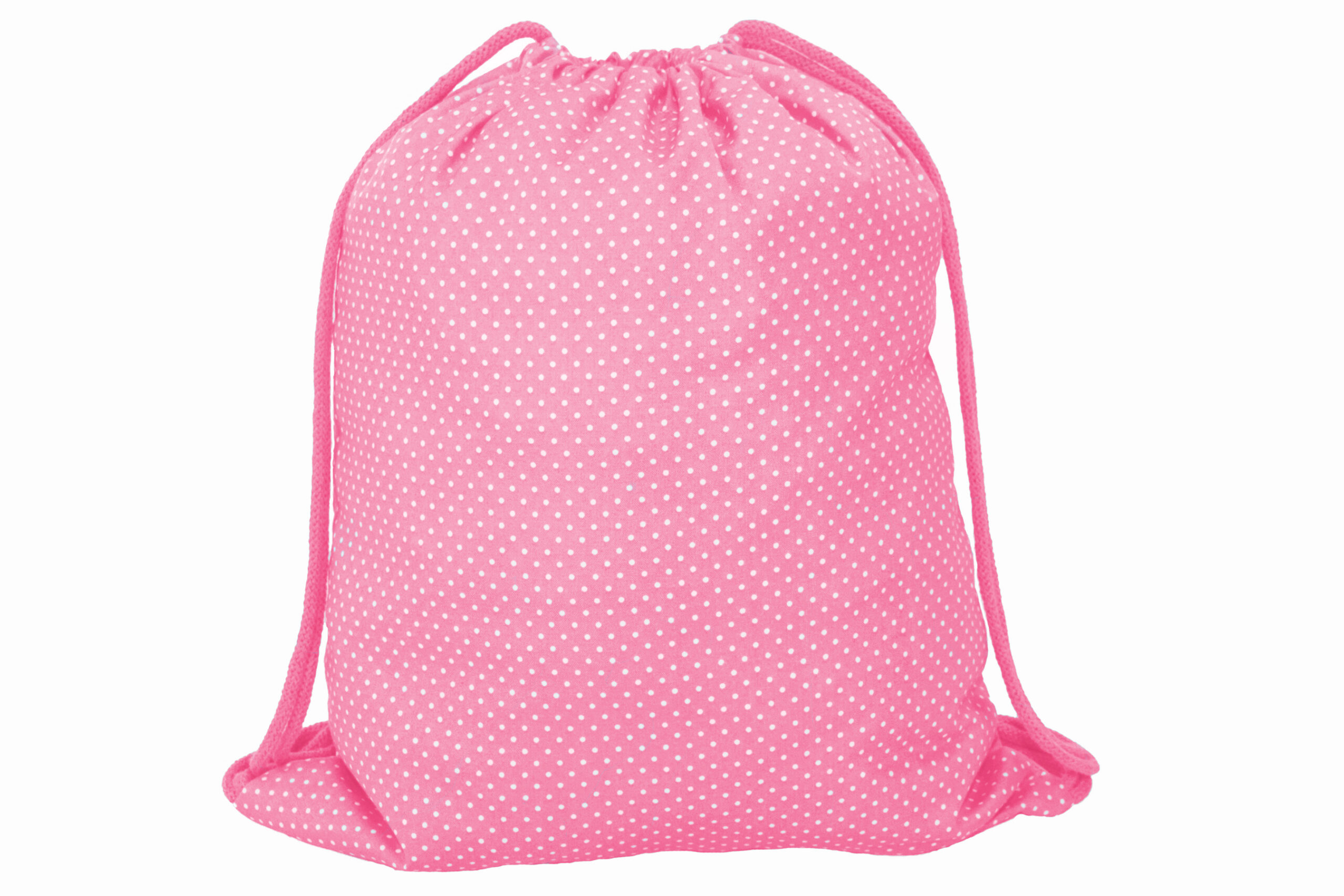 Zugbeutel Punkte rosa