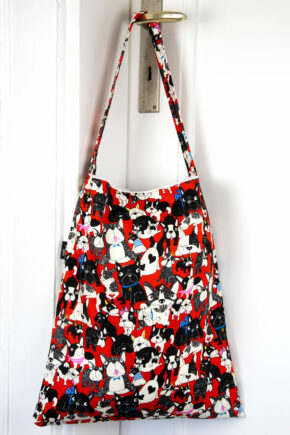 Stofftasche Franz. Bulldogge