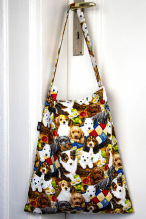 Stofftasche Hundewelpen