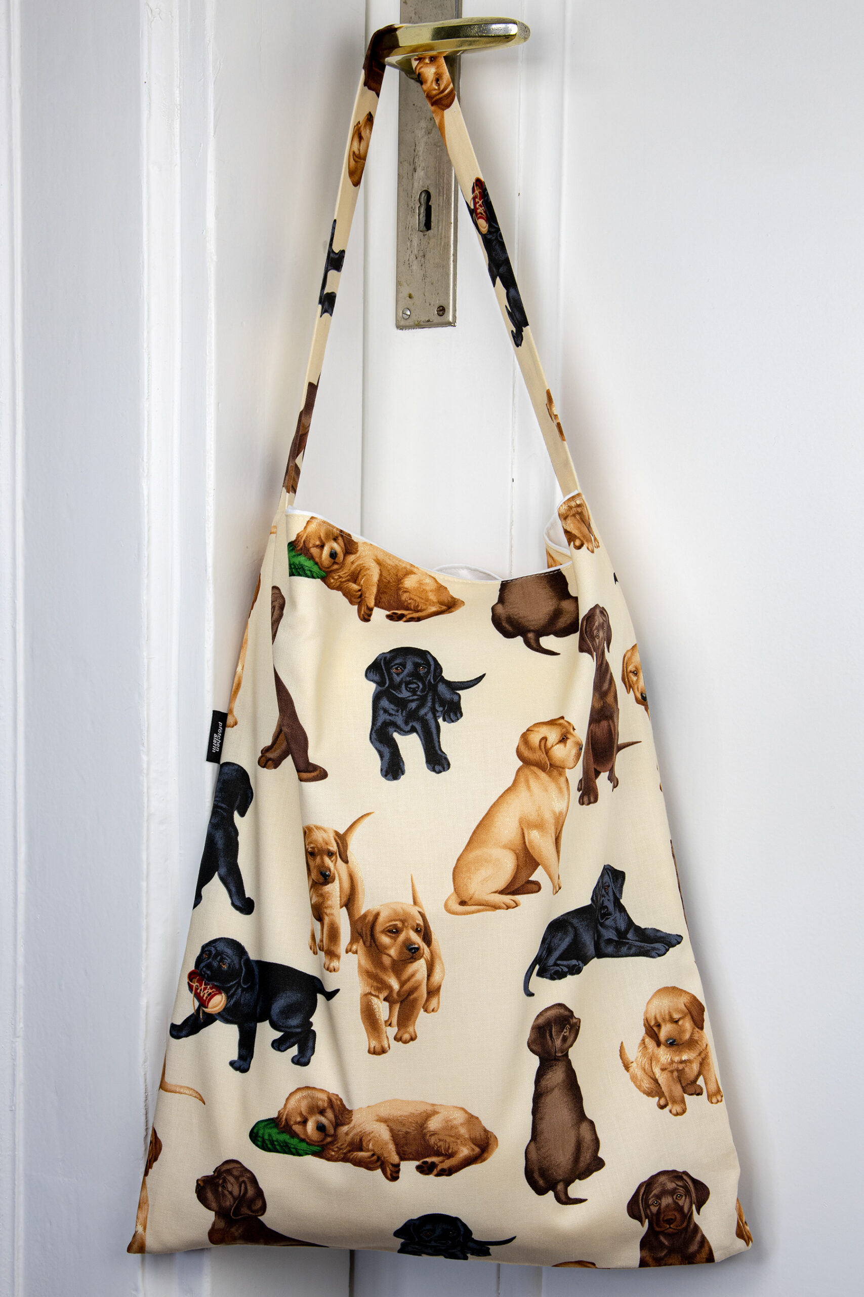 Stofftasche Labrador Welpen