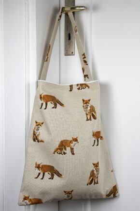 Stofftasche Füchse
