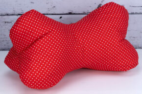 Leseknochen Punkte rot