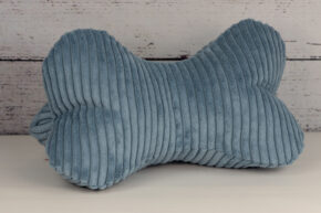 Leseknochen - Samtcord blau