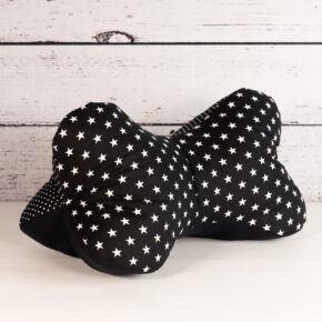 Leseknochen "Black Edition" - Sterne schwarz