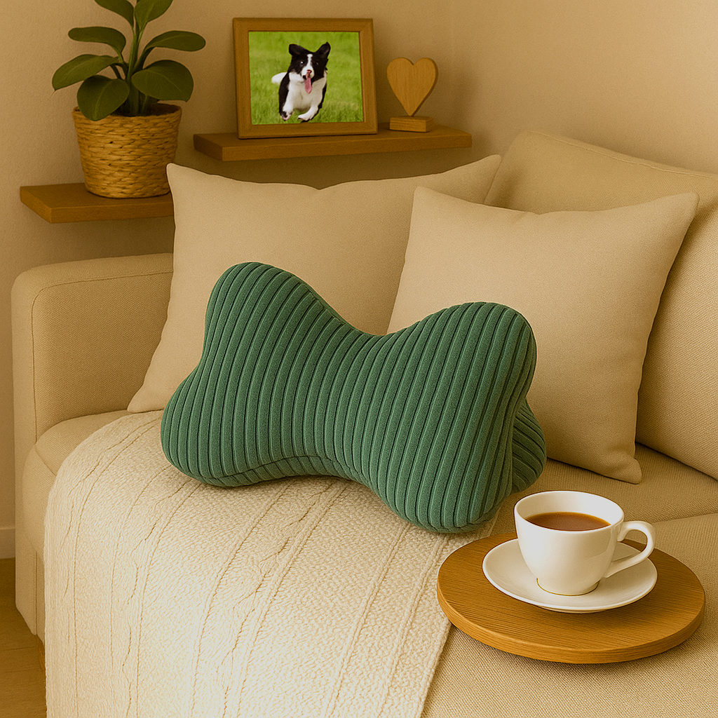 Gemütliche Wohnzimmer-Ecke mit Tee Kopie