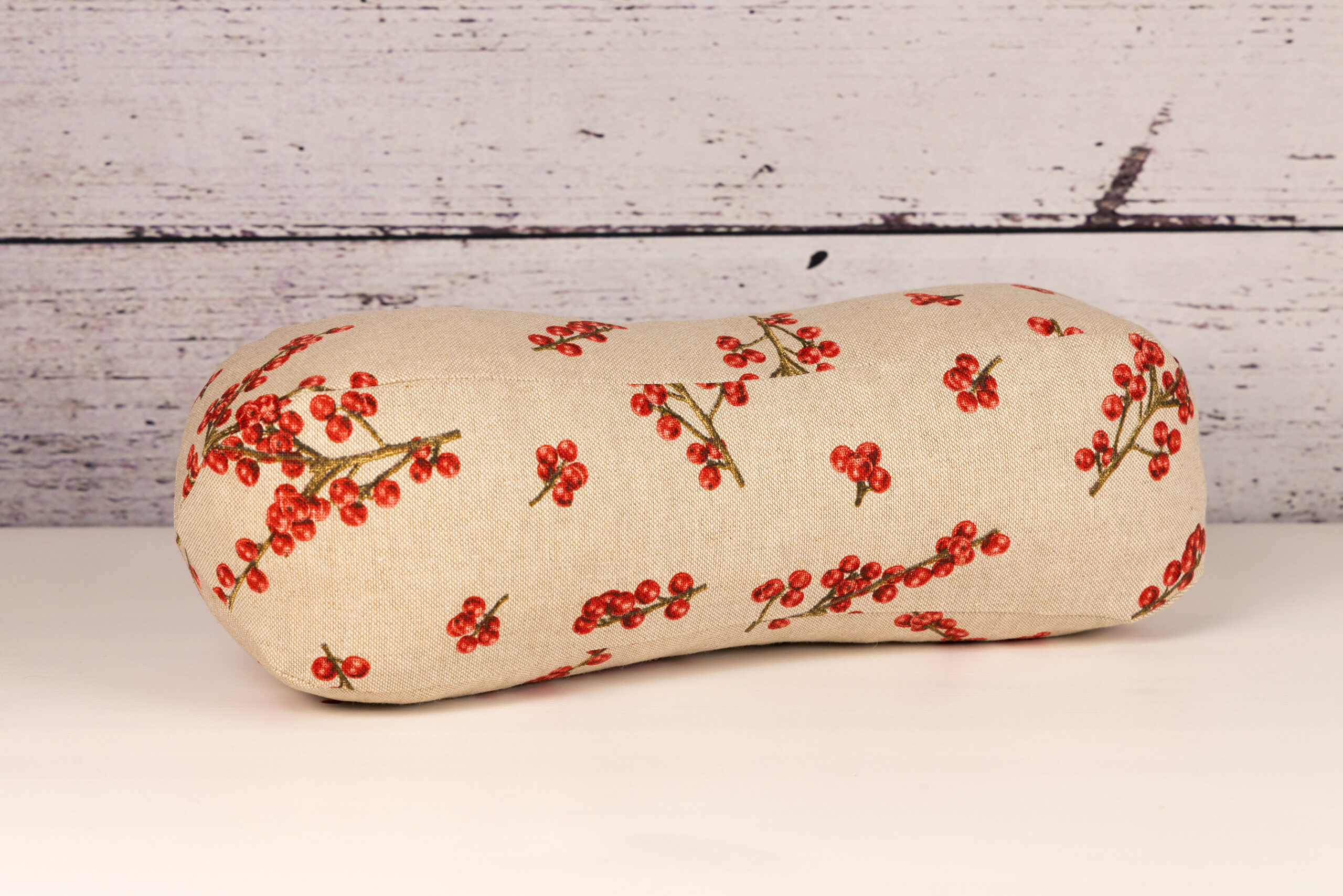 Leseknochen flach L (35 x 14 cm ) - Rote Beeren - SALE