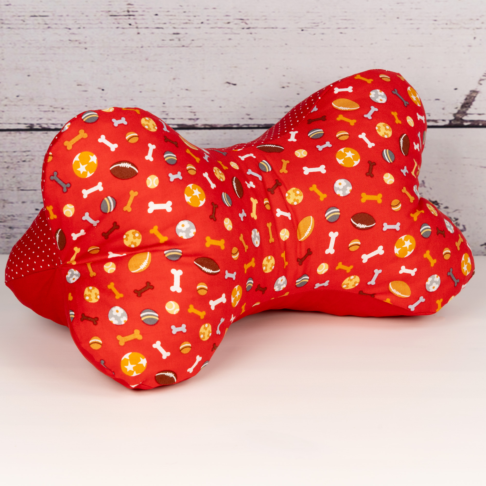 Leseknochen - "Red Edition" L (34 x 20 cm) - Pfötchen 69 - SALE