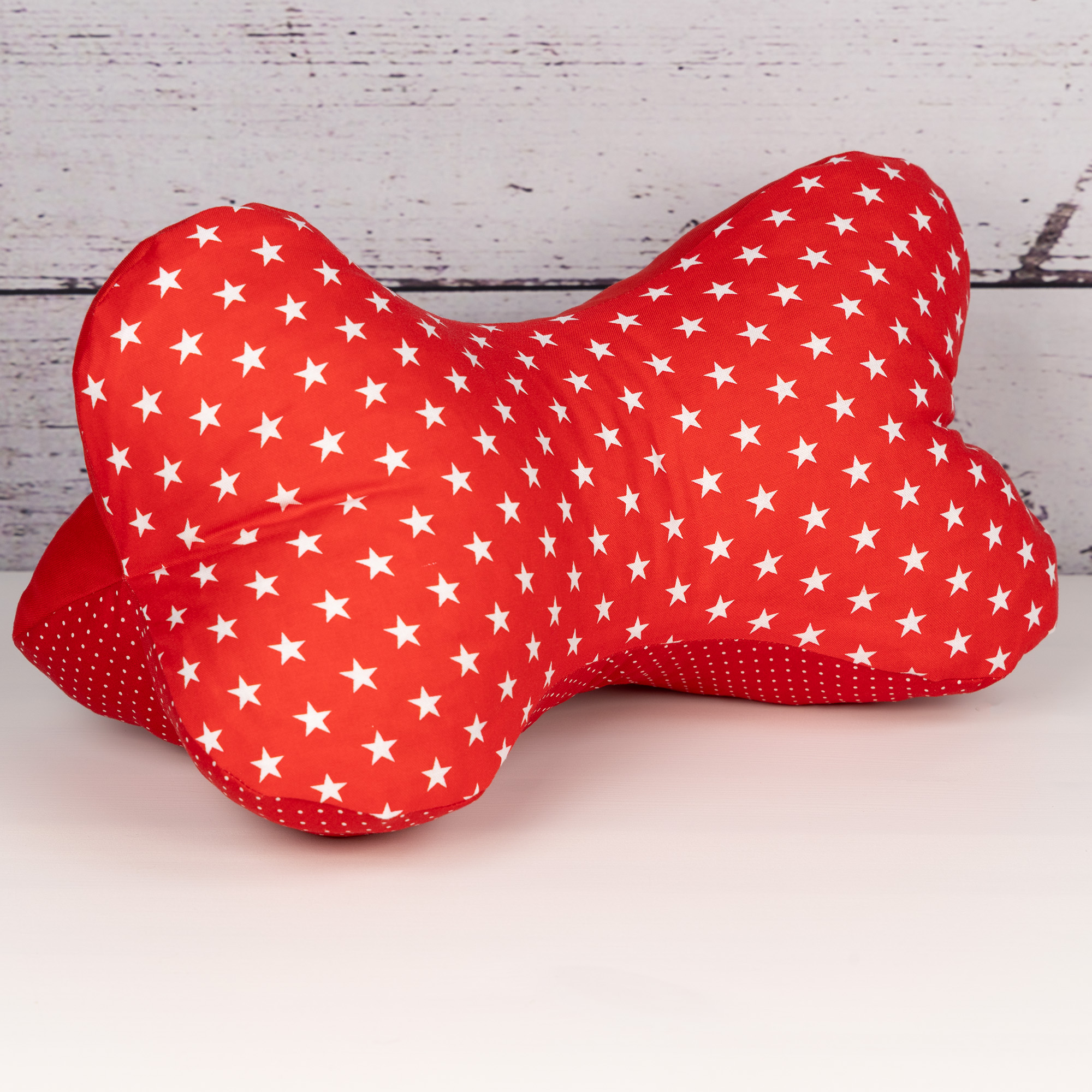 Leseknochen "Red Edition" - Sterne rot