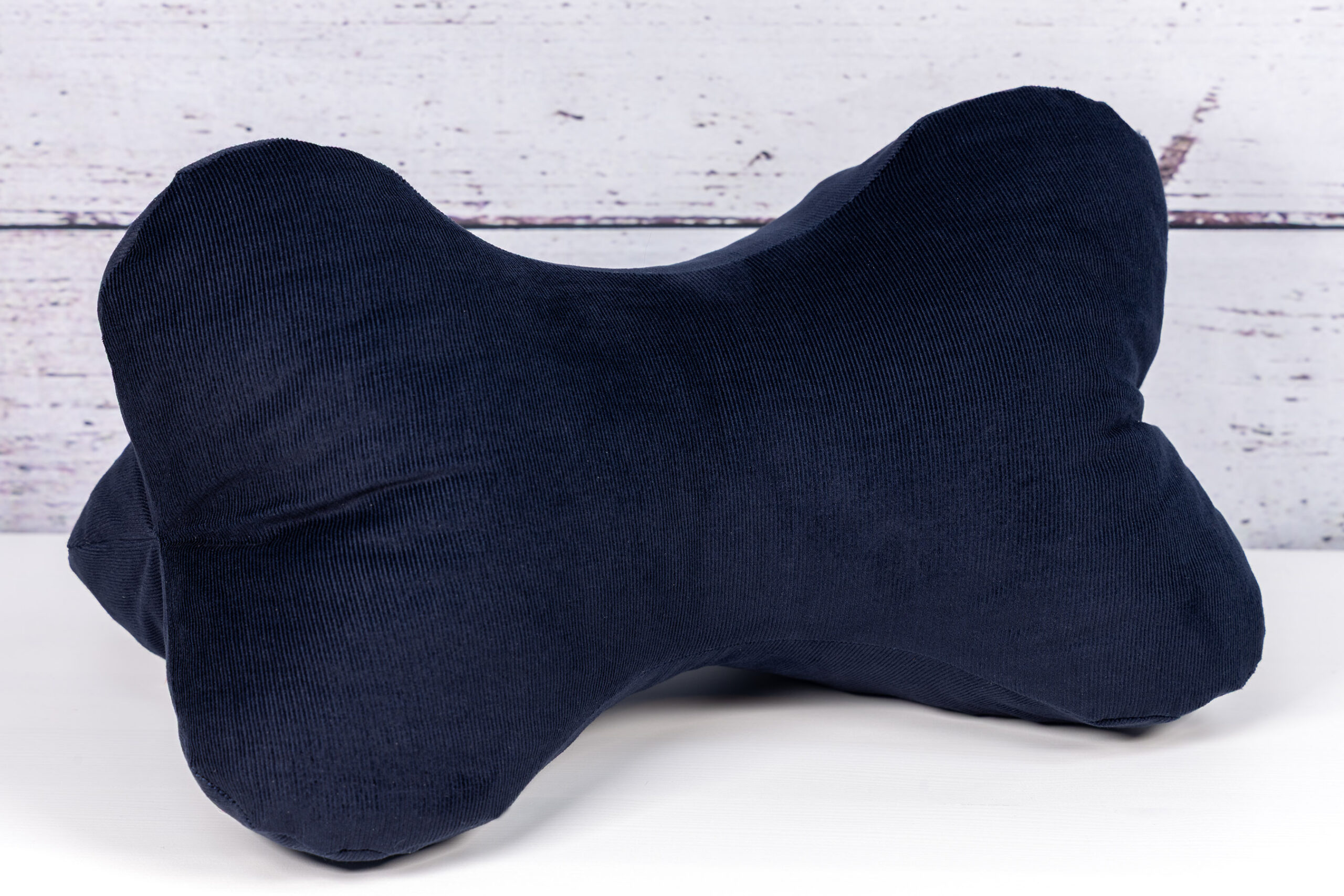 Leseknochen L (34 x 20 cm) - Feincord Blau - SALE