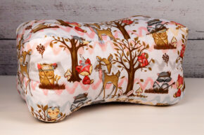 Leseknochen Waldtiere 5 flach XXL (41 x 22 cm ) - SALE