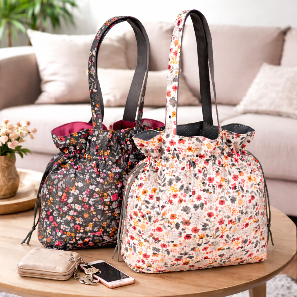 🧵 Set Handtaschen Blumen