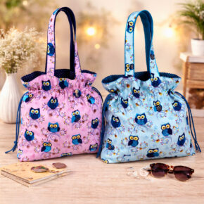 🧵 Set Handtaschen - Eulen
