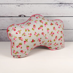 Reise- und Schlafknochen - Rosen 2 Paspel pink
